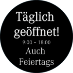 Täglich geöffnet_Button